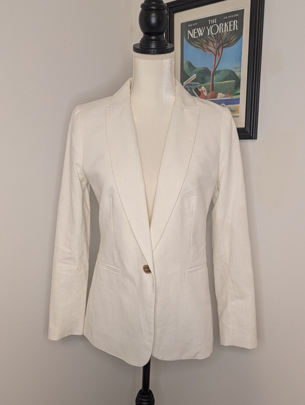 J.Crew Factory Linen Blazer